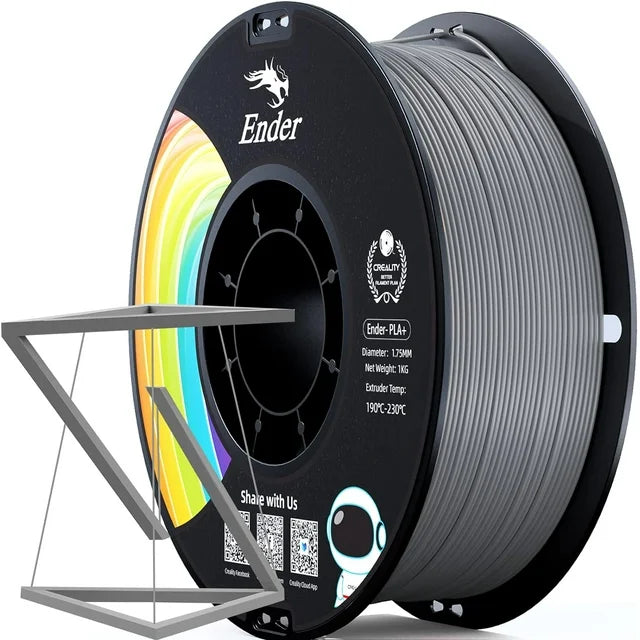 Ender PLA+ Filament 1.75mm - Creality 1kg | Grey