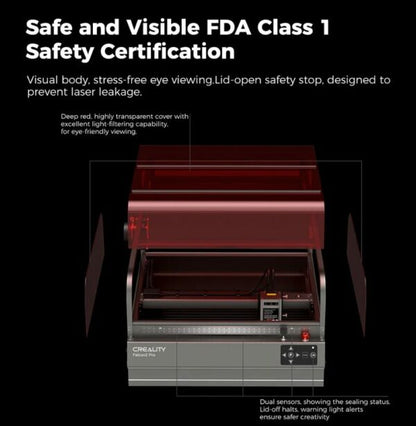 CR Falcon2 22W Pro 3D Laser Engraver with Air Assist