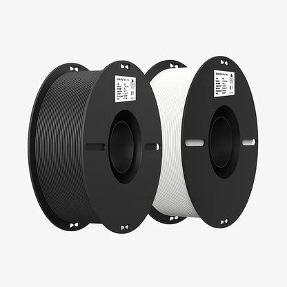 PLA Filament 1.75mm – Creality Ender 2kg (Value Pack) | Black & White