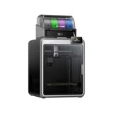 Creality K2 Pro Combo 3D printer with multicolor filament spools for high-speed multicolor printing.”