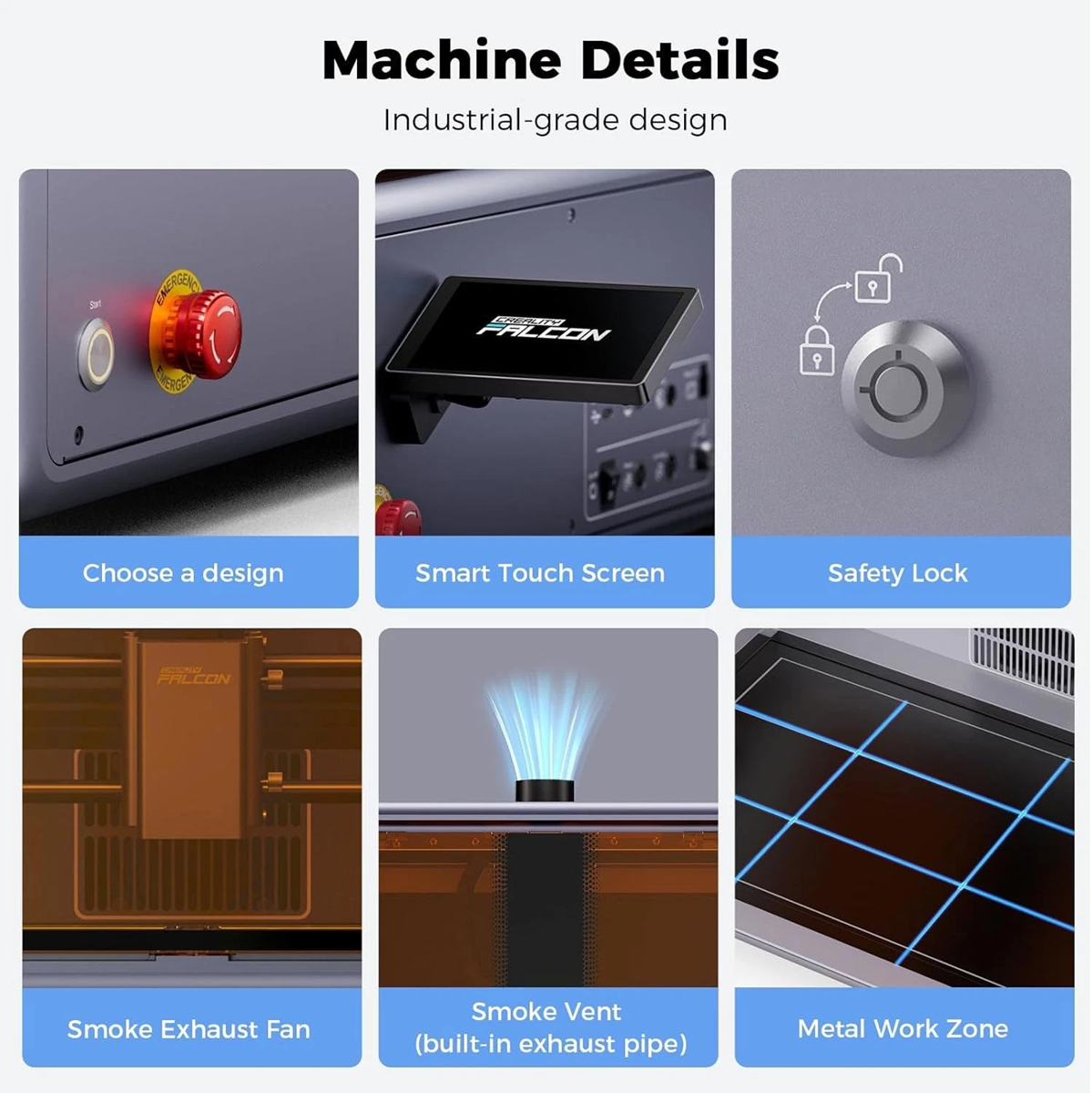 Creality Falcon A1 Pro 20W Laser Engraver & Cutter