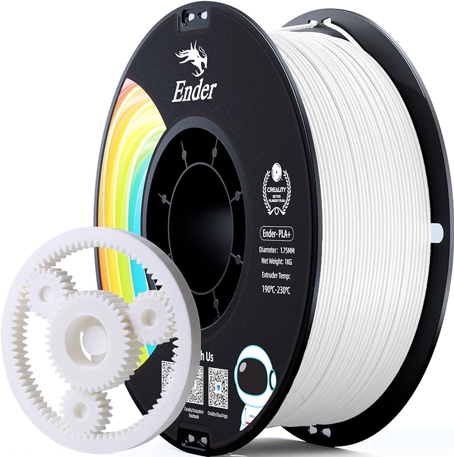 Ender PLA+ Filament 1.75mm - Creality 1kg | White
