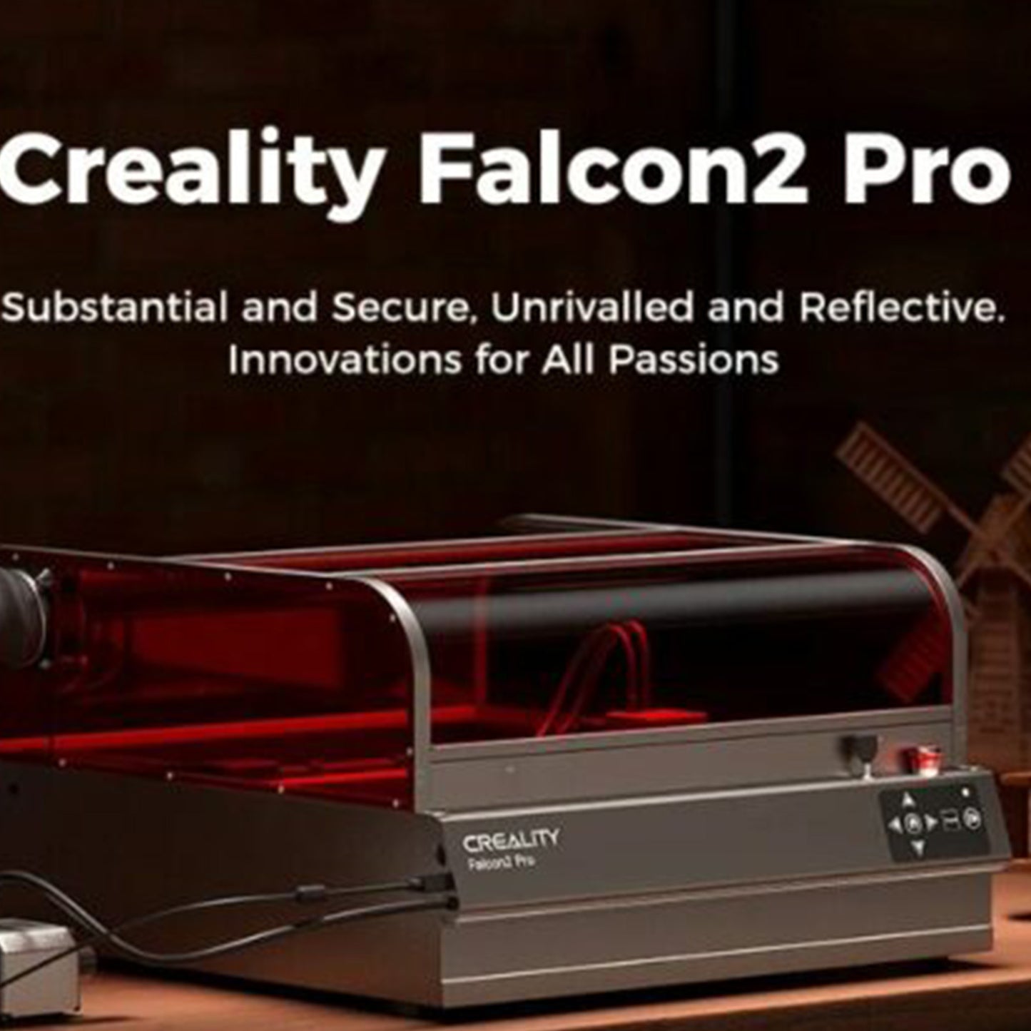 Creality Falcon 2 40W Pro 3D Laser Engraver with Air Assist