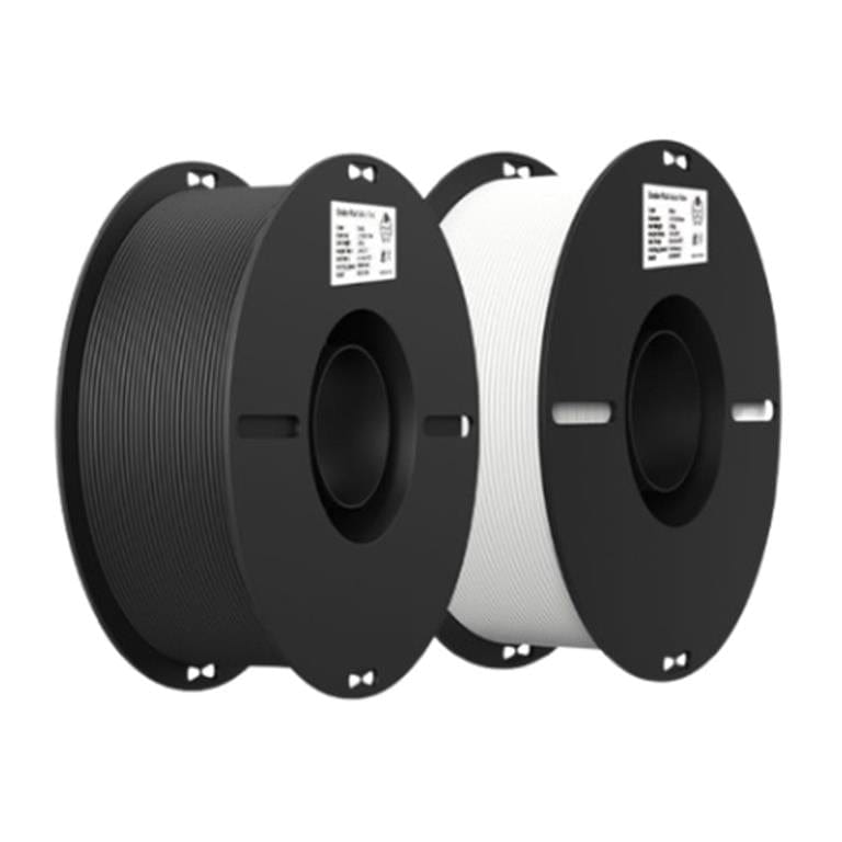 PLA Filament 1.75mm – SA Filament 2×350g | Black & White (Twin Pack)